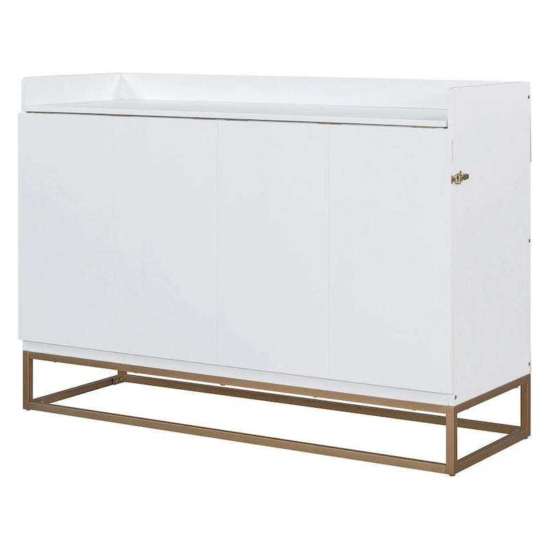 Lit escamotable Queen avec meuble de rangement, multifonctionnel, capacité de 180 kg