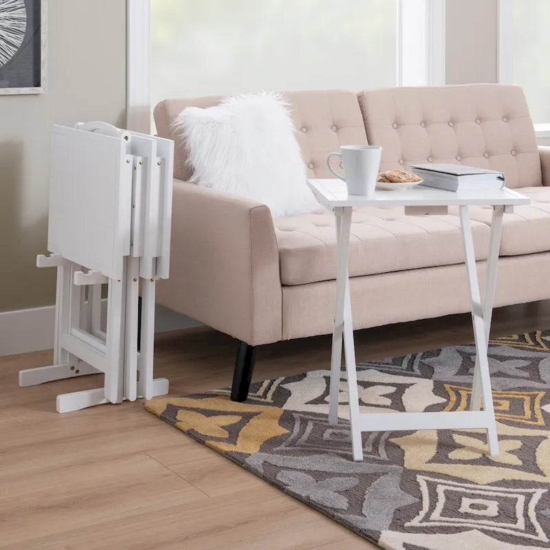 Ensemble de 5 tables de plateau