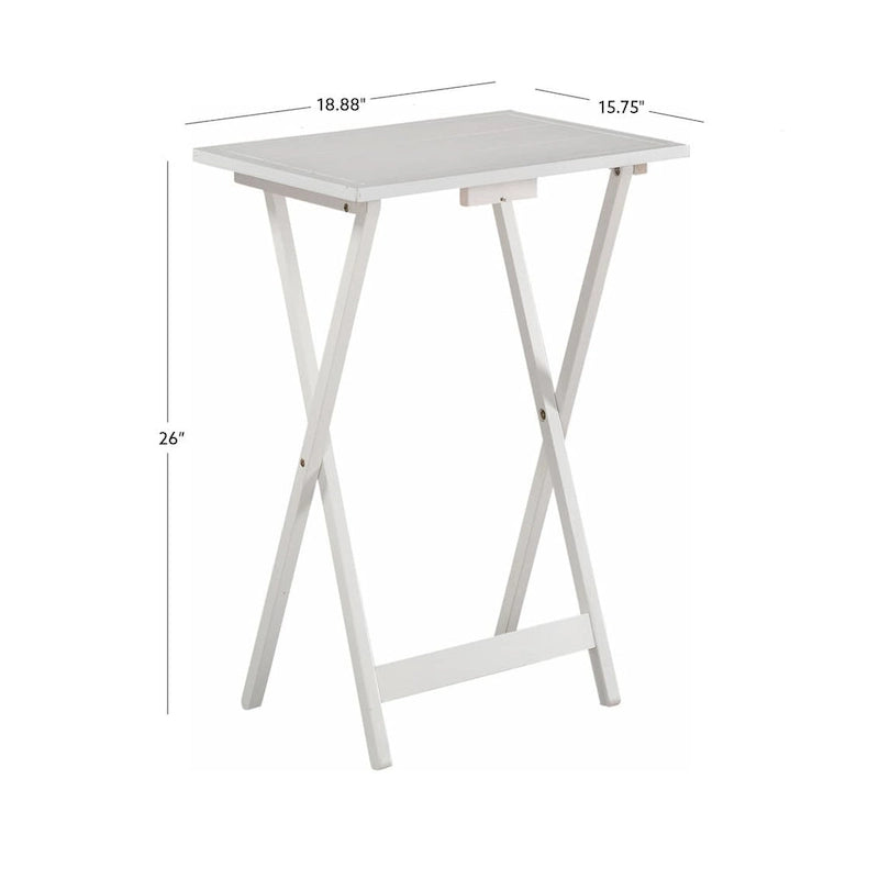Ensemble de 5 tables de plateau