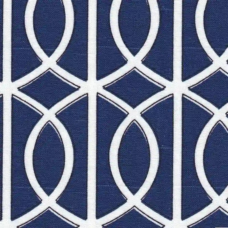 Fauteuil d'appoint Cammy Blue Trellis Swoop