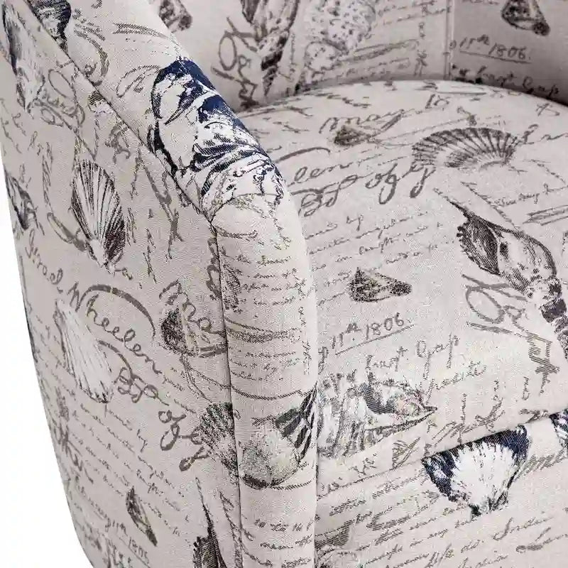 Fauteuil pivotant rond Côtier