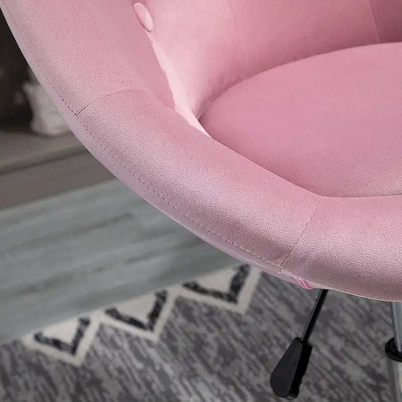 Fauteuil d'appoint pivotant, chaise de coiffeuse moderne, hauteur réglable, chaise de salon.