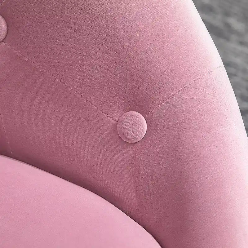 Fauteuil d'appoint pivotant, chaise de coiffeuse moderne, hauteur réglable, chaise de salon.