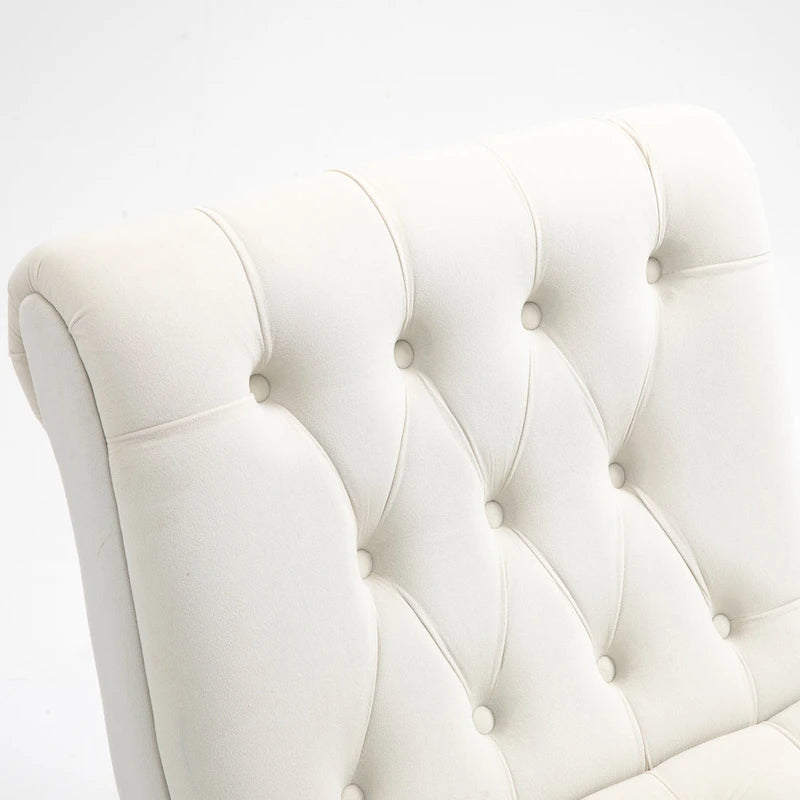 Fauteuil lounge rembourré sans accoudoirs