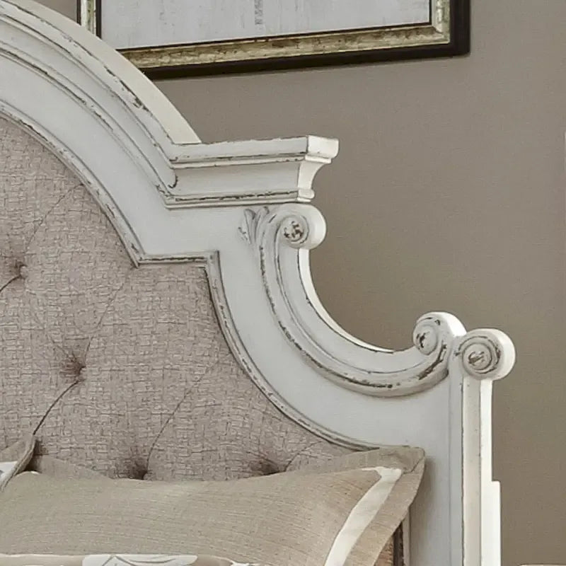 Tête de lit capitonnée Magnolia Manor Queen - 2 options de finition