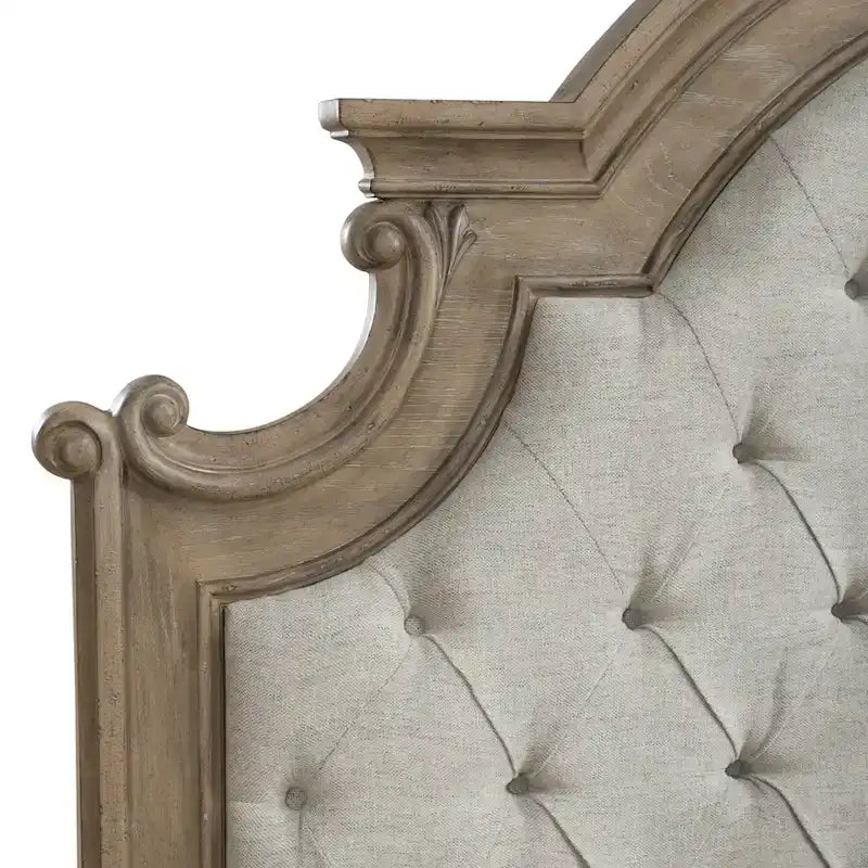 Tête de lit capitonnée Magnolia Manor Queen - 2 options de finition