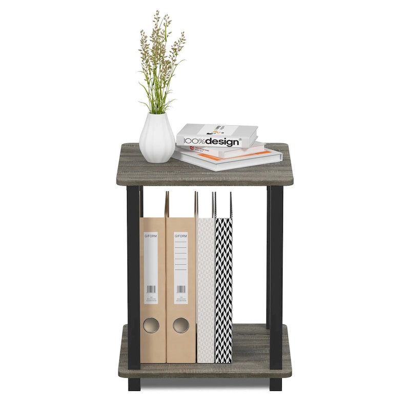 Tables d'appoint carrées simplistes Rutherford (lot de 2)