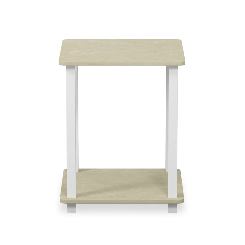 Tables d'appoint carrées simplistes Rutherford (lot de 2)