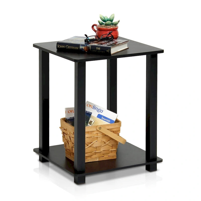 Tables d'appoint carrées simplistes Rutherford (lot de 2)