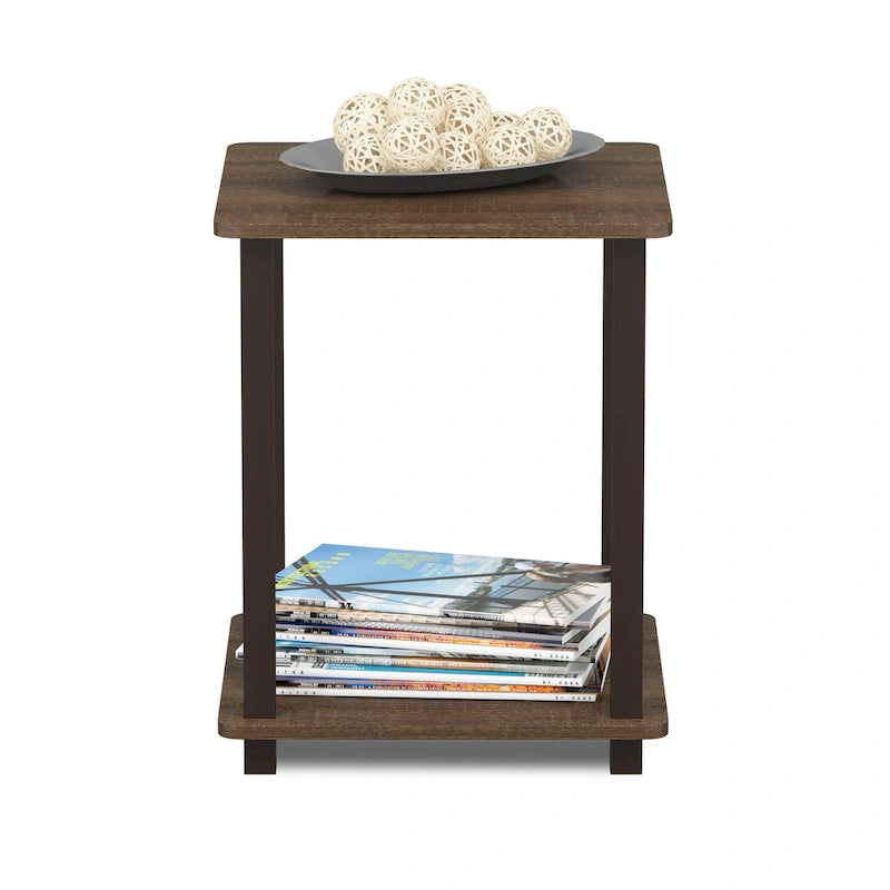 Tables d'appoint carrées simplistes Rutherford (lot de 2)