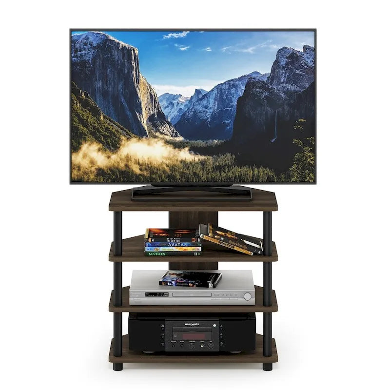 Meuble TV compact à 4 niveaux et montage facile