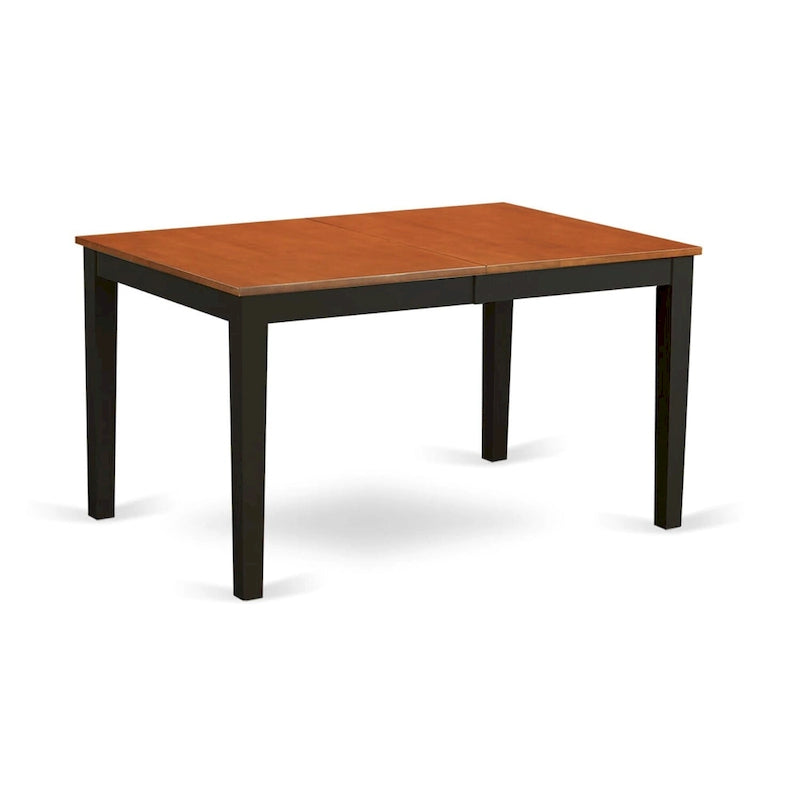 Ensemble de salle à manger East West Furniture composé d'une table à manger rectangulaire avec rallonge papillon et de chaises de salle à manger (options de pièces)