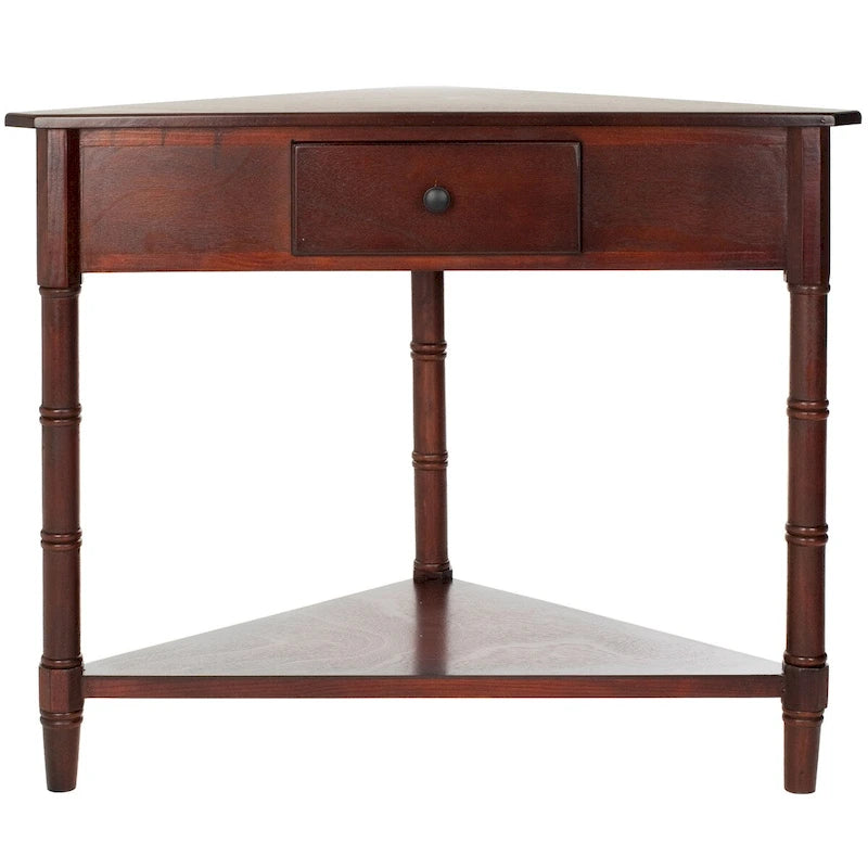 Table de coin Calla grise - 33.9 x 17.3 x 28 - 34La x 17P x 28H