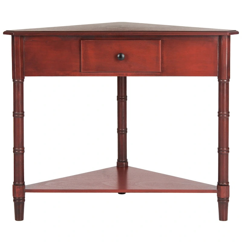 Table de coin Calla grise - 33.9 x 17.3 x 28 - 34La x 17P x 28H