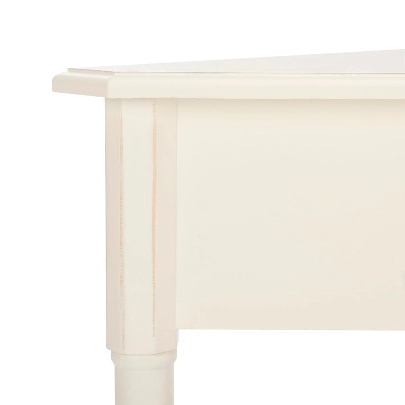 Table de coin Calla grise - 33.9 x 17.3 x 28 - 34La x 17P x 28H