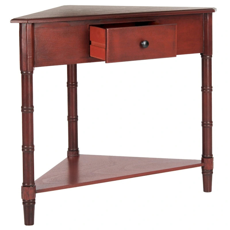 Table de coin Calla grise - 33.9 x 17.3 x 28 - 34La x 17P x 28H