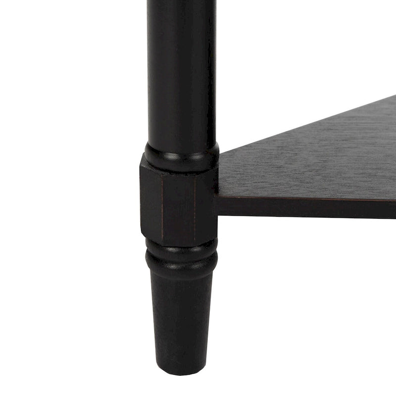 Table de coin Calla grise - 33.9 x 17.3 x 28 - 34La x 17P x 28H