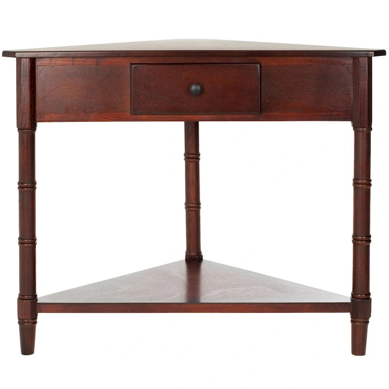 Table de coin Calla grise - 33.9 x 17.3 x 28 - 34La x 17P x 28H