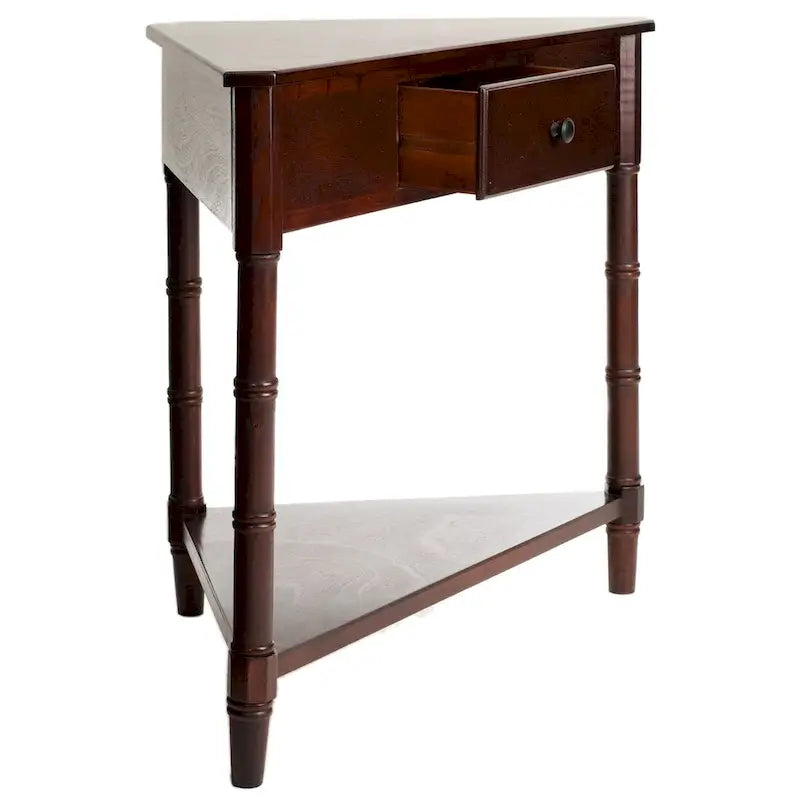 Table de coin Calla grise - 33.9 x 17.3 x 28 - 34La x 17P x 28H