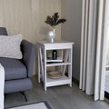 Table d'appoint Taylor, Table de chevet, Étagère de rangement