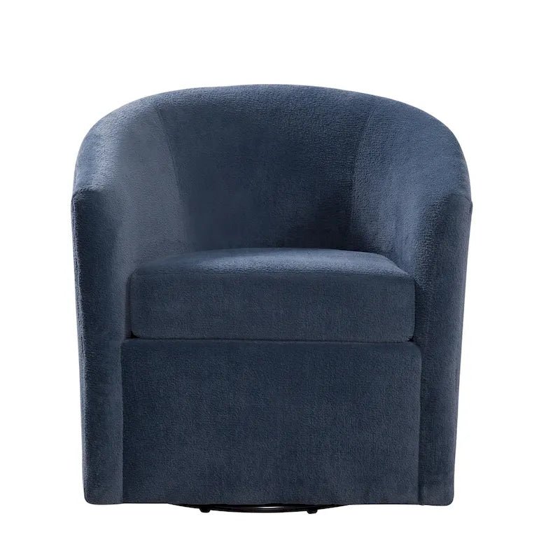 Fauteuil pivotant Odessa Barrel Style en tissu haute performance