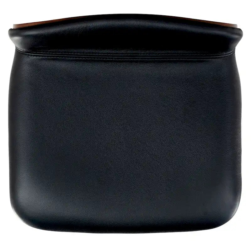 Tabouret de comptoir en cuir de 28 pouces - 19Lx19Px32H