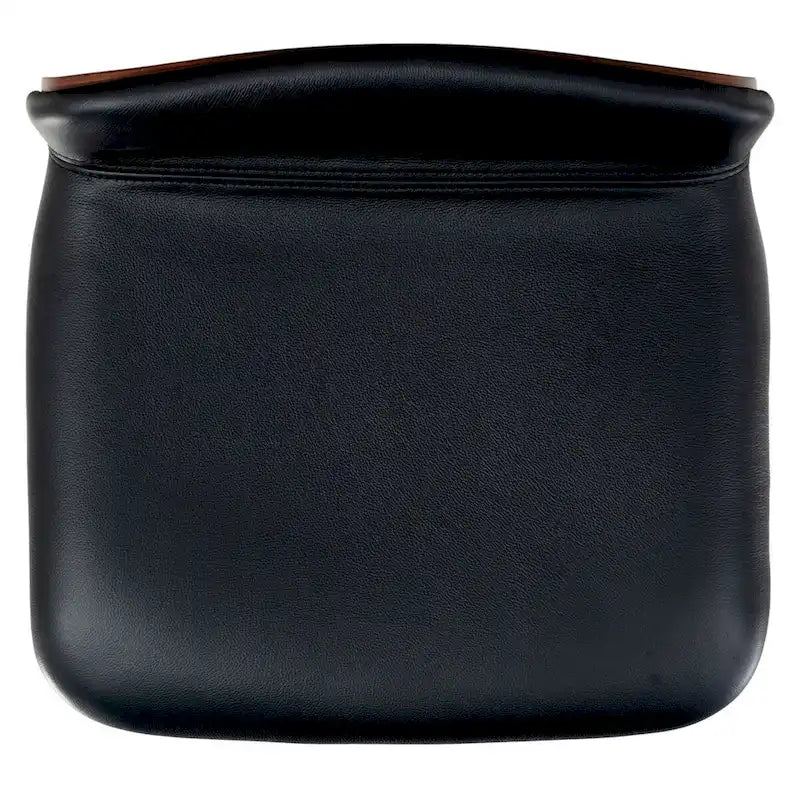 Tabouret de comptoir en cuir de 28 pouces - 19Lx19Px32H